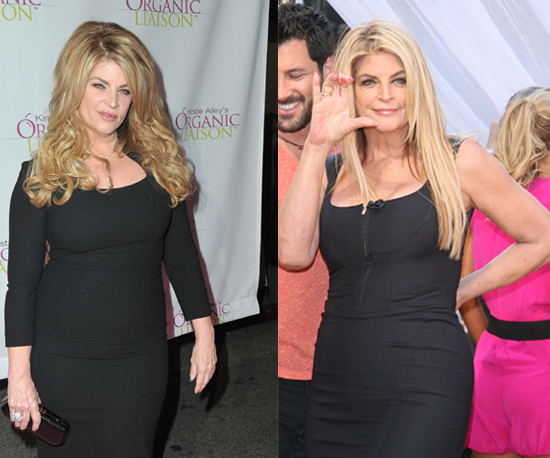 Kirstie Alley's DWTS Weight Loss Tally 38 Inches